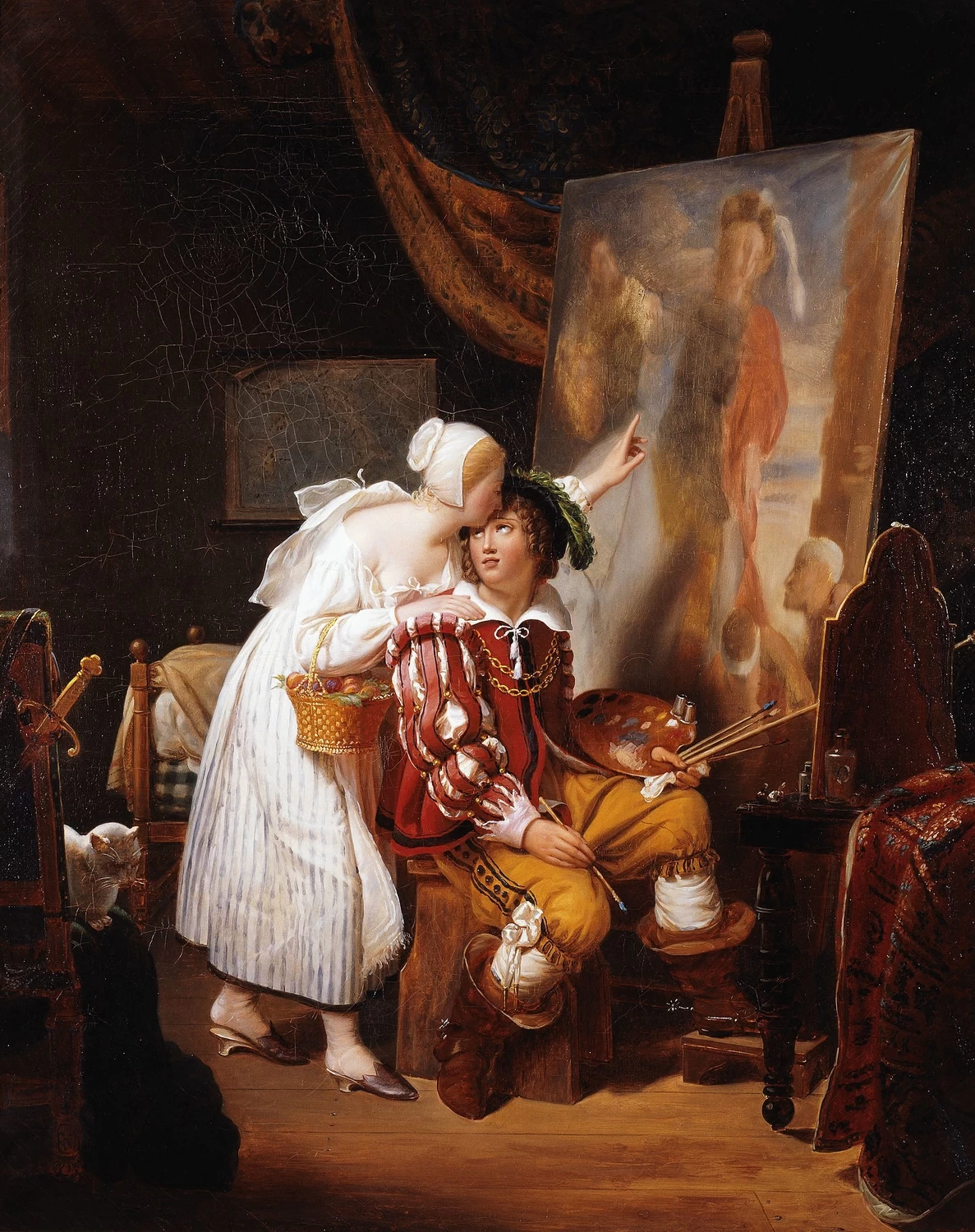 Pittura. Van Dyck dipinge il suo primo quadro - Musée des Beaux, Arts de la ville de Paris